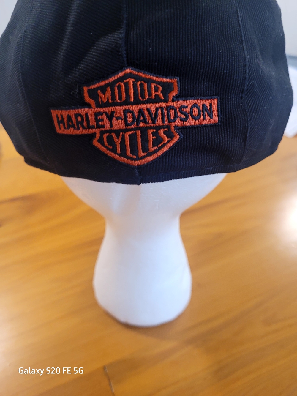Harley-Davidson Black Cap with Orange Logo
